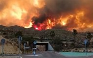 incendiu spania