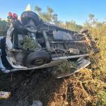 Accident grav și pe Autostrada A1 București-Pitești. Dubă răsturnată 12 251d89e9 e727 4b7d ad60 4a78f03f9dd7 - Accident grav și pe Autostrada A1 București-Pitești. Dubă răsturnată