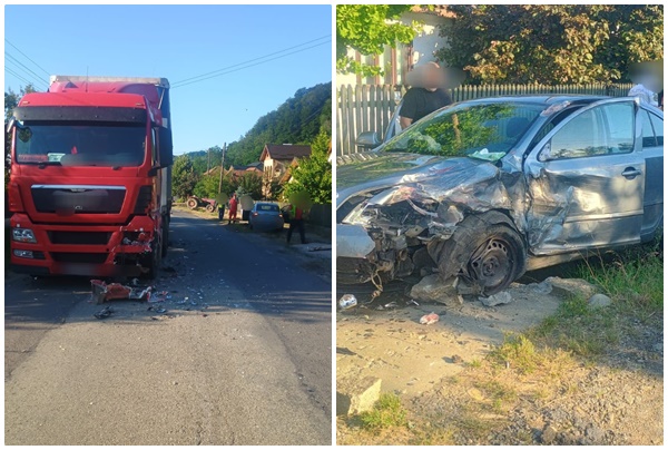 page 1 - Două accidente în Argeș, în această dimineață. 2 persoane au ajuns la spital