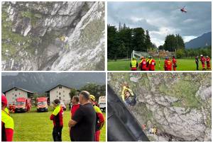 page 3 - UPDATE: Patru alpiniști au căzut în gol aproximativ 10 metri în Bușteni. O femeie a murit