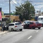 Trafic dat peste cap după un accident cu 3 mașini, în Pitești 10 accident Pitești Cipcos Mar