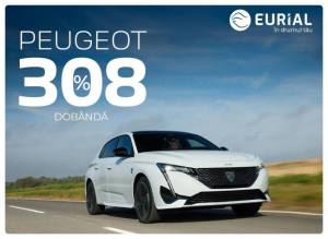 Peugeot 308 la Eurial Pitești