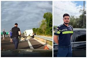 accident dex 12 polițist