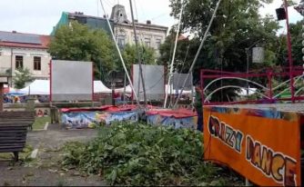 furtună la Câmpulung Muscel