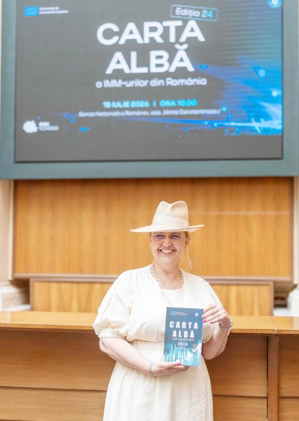 Olimpia DOru interviu Carta ALba 2 - Carta Albă a IMM-urilor 2026 – un apel la un nou parteneriat pentru dezvoltare