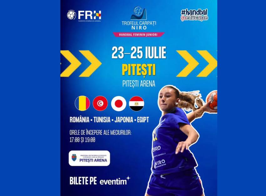 handbal pitesti Sursă foto: FB Primăria Municipiului Pitesti.