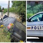 Noi detalii despre accidentul din Oarja. O șoferiță a pierdut controlul volanului 11 accident oarja poliție