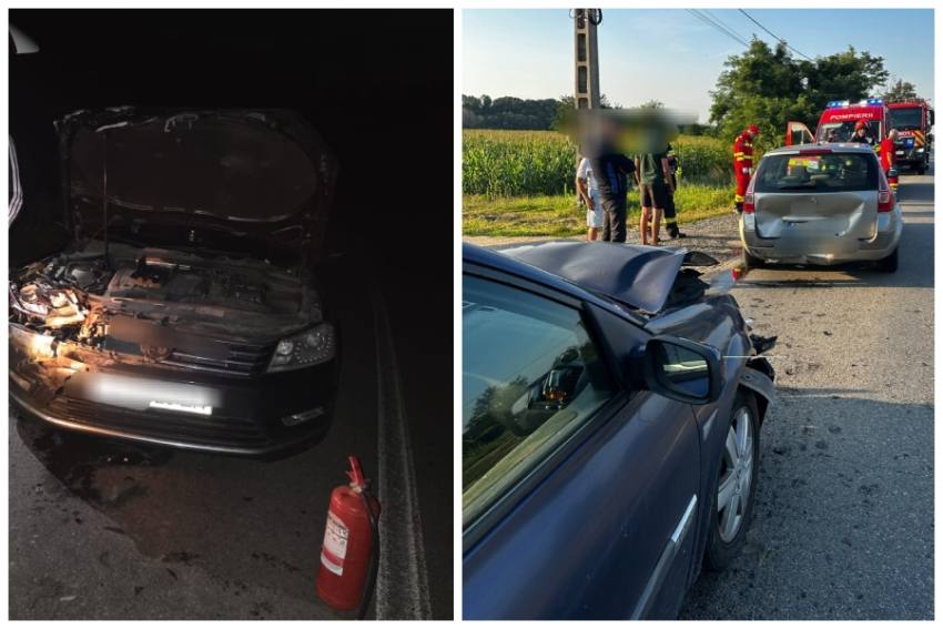 accidente masini Arges