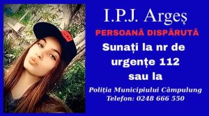 bianca a plecat de acasa Sursă foto: IPJ Argeș