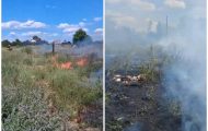 incendiu de vegetație vedea