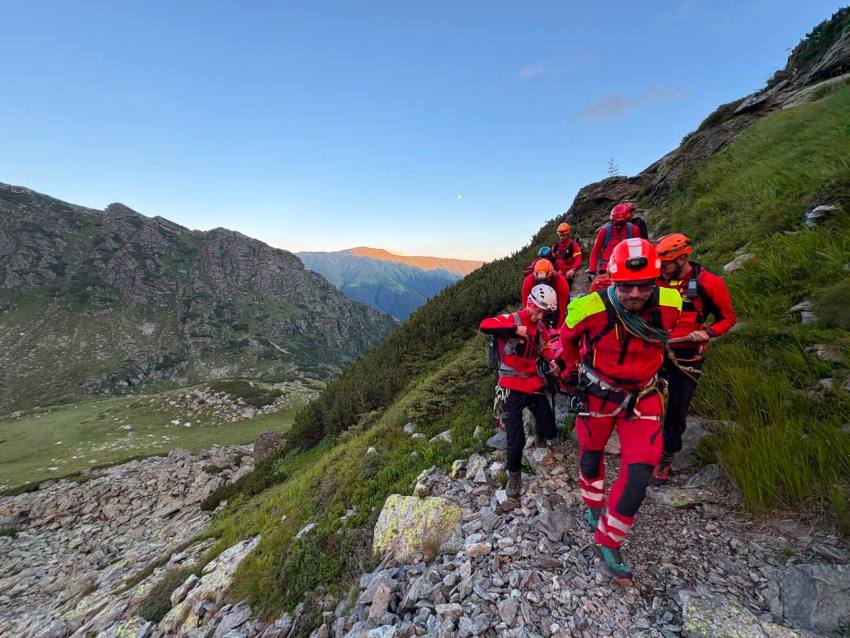 interventie salvamont muntii Fagaras
