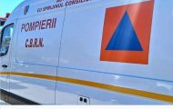 TIR răsturnat la Coșova