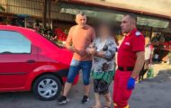 jandarm Argeș femeie căzută piață jandarm Argeș femeie căzută piață