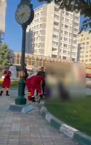 (Video) Intervenție SMURD în centrul Piteștiului 1 incident centru Pitesti