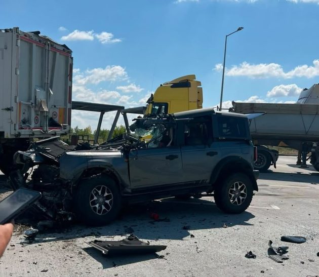Accident mortal în parcare