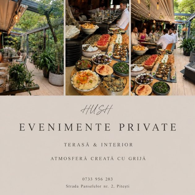evenimente private la Hush