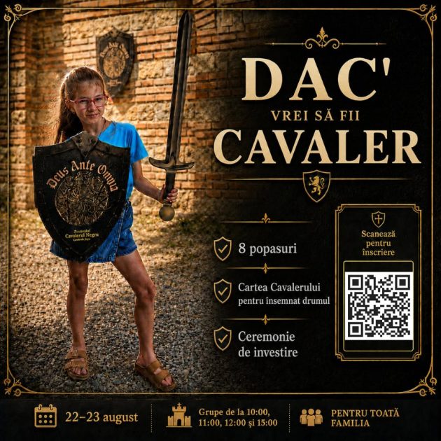 festivalul cavalerul negru dac vrei sa fi cavaler - Festivalul Cavalerul Negru 2026: trei zile de istorie, cultură și spectacol, între 21 și 23 august