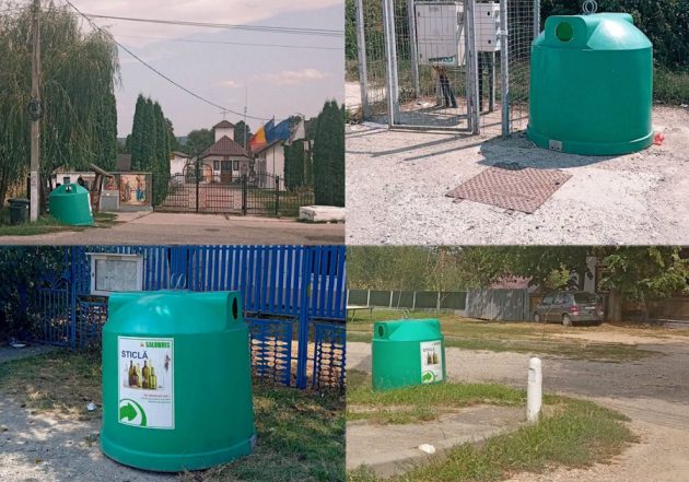 Mioveni gunoi plaftorme sticla Sursă foto: FB Primăria Orașului Mioveni