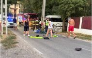 biciclist rănit la Bradu
