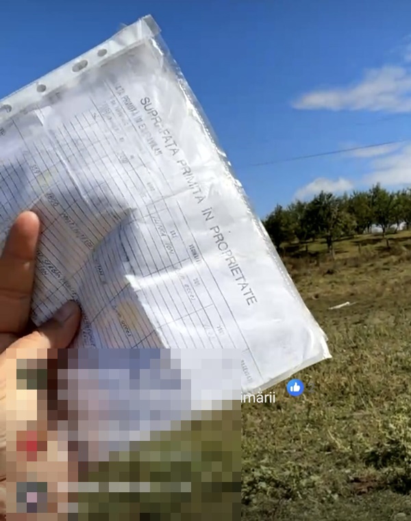Scandal la Mihăești, de la un teren: „Bunurile comunei nu se apără cu frică. Se apără cu legea!” 1 scandal la Mihăești. Titlu de proprietate
