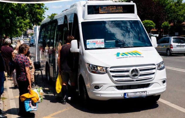 autobuz Mioveni deschidere Sursă foto: FB Primăria Orasului Mioveni