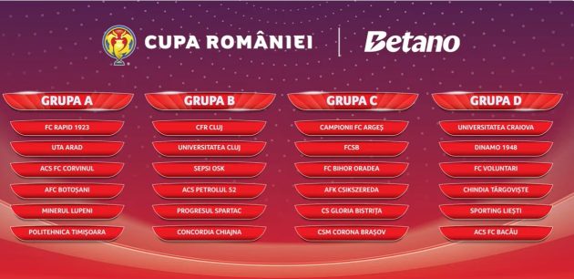 Cupa României. În ce grupă a picat FC Argeș