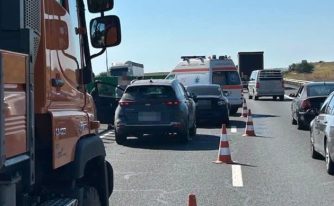 Accident pe A2