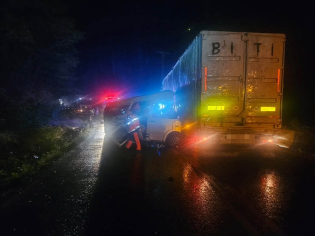 Accident grav pe DN 7