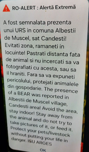 RO-Alert urs