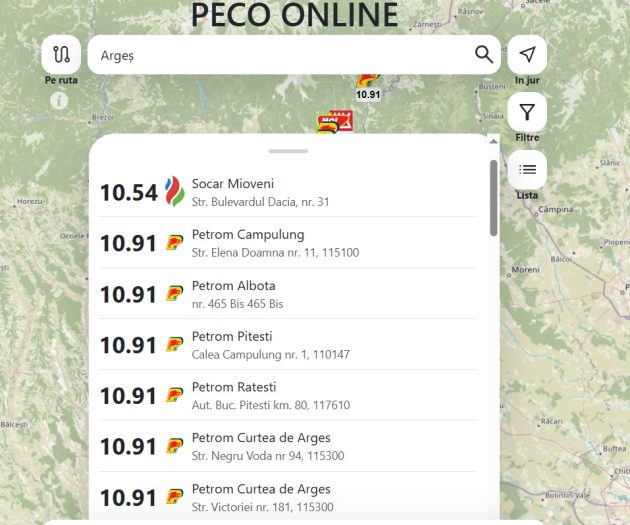 motorina superioara 30 august - Cât costă benzina și motorina în Argeș, duminică, 30 august 2026