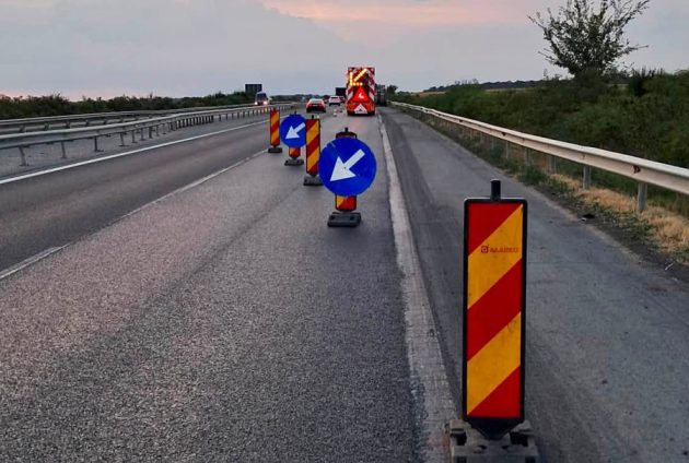 a1 autostrada pitesti bucuresti genetric Sursă foto: FB Direcția Regională de Drumuri și Poduri București.
