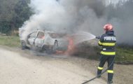 incendiu masina rucar