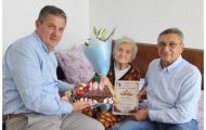 felicitată de primarul Ion Baicea