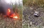 dronă prăbușita suceava incendiu