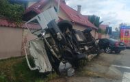 accident microbuz bistrița