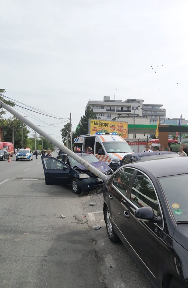 Accident în Pitești
