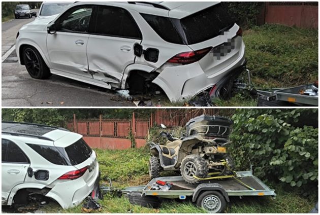 Accident Cetățeni. Impact violent între 2 mașini