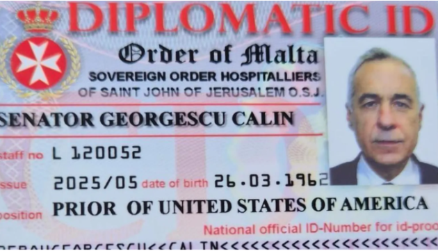 legitimatie călin georgescu