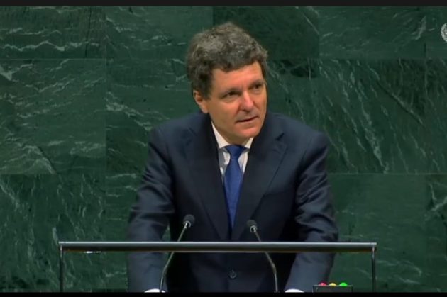 Nicușor Dan, discurs la ONU