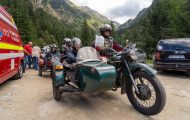 Zeci de motocicliști au urcat la Bâlea Lac alături de persoane cu dizabilități/ Foto: Caiac Smile