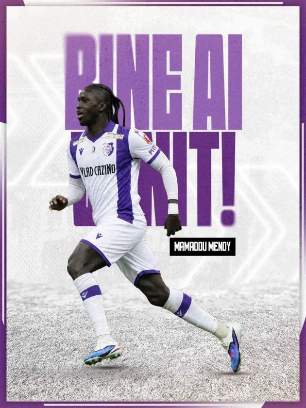 Mamadou Mendy la FC Argeș