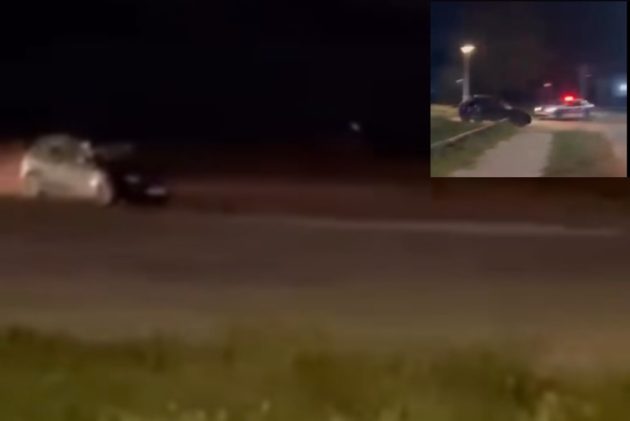 A fugit de polițiști și a ajuns cu mașina pe plaja din Saturn. Tânăr de 26 de ani, reținut A fugit de polițiști și a ajuns cu mașina pe plaja din Saturn. Tânăr de 26 de ani, reținut/ Sursă foto: captură video IPJ Constanța