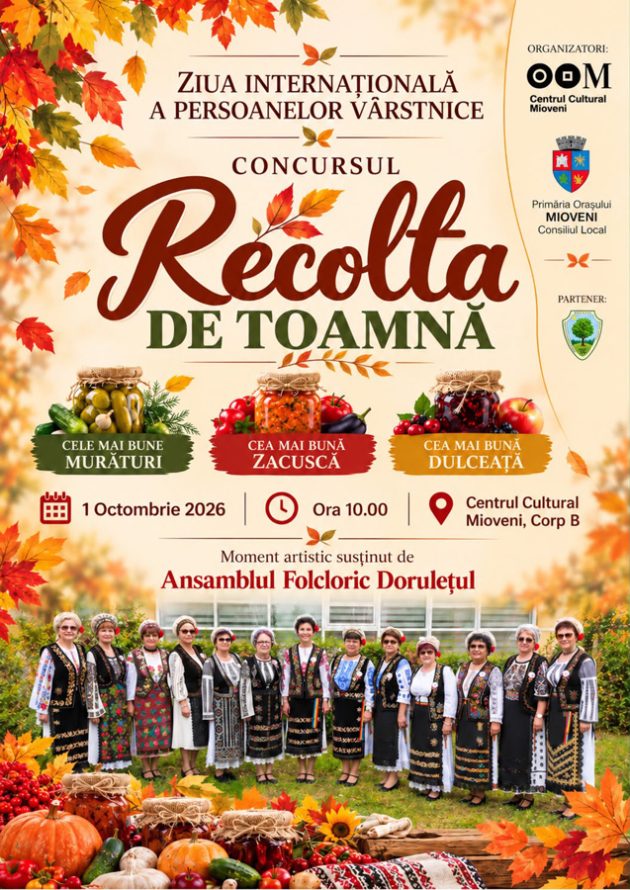 Sursă foto: Centrul Cultural Mioveni zacusca