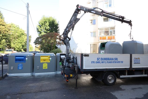 Prima insulă ecologică digitalizată din Pitești a fost amplasată pe strada Banat. Urmează alte 115 7 Sursă foto: Primăria Municipiului Pitești