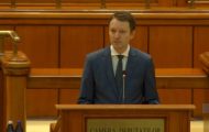Siegfried Muresan in camera deputatilor Sursă foto: screenshot video FB Parlamentul Romaniei - Camera Deputatilor
