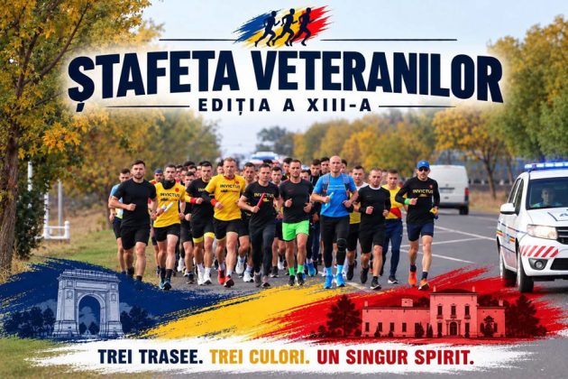 Ștafeta Veteranilor ajunge sâmbătă la Mioveni Unde pot fi întâmpinați alergătorii