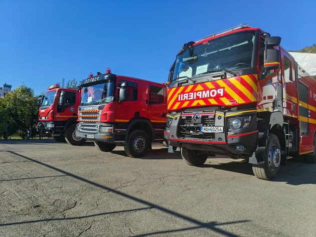 Detașamentul de Pompieri Câmpulung a ajuns la 124 de ani