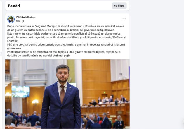 Sursă foto: FB CAtalin Mindroc