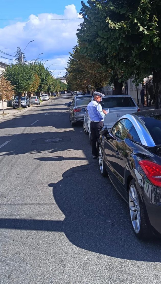 mașini parcate ilegal pitești