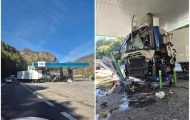 Accident pe DN 7/ Sursă foto: DRDP Craiova